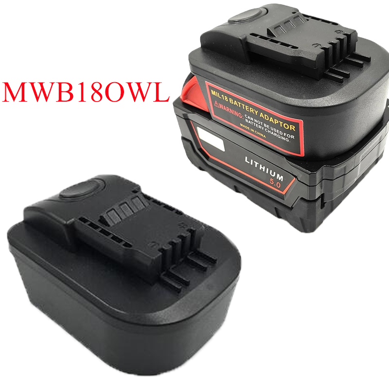 Power Tools Orange - محول بطارية محول MWB18OWL لأدوات الطاقة