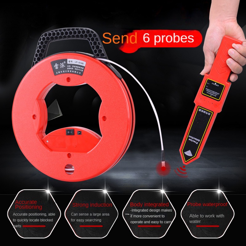 Power Tools Inspection - كاشف أنابيب لاسلكي، جهاز اختبار انسداد