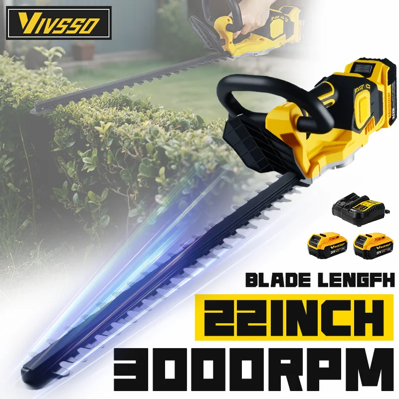 Power Tools Usa - VIVSSO اللاسلكي أداة تشذيب التحوط الكهربائية