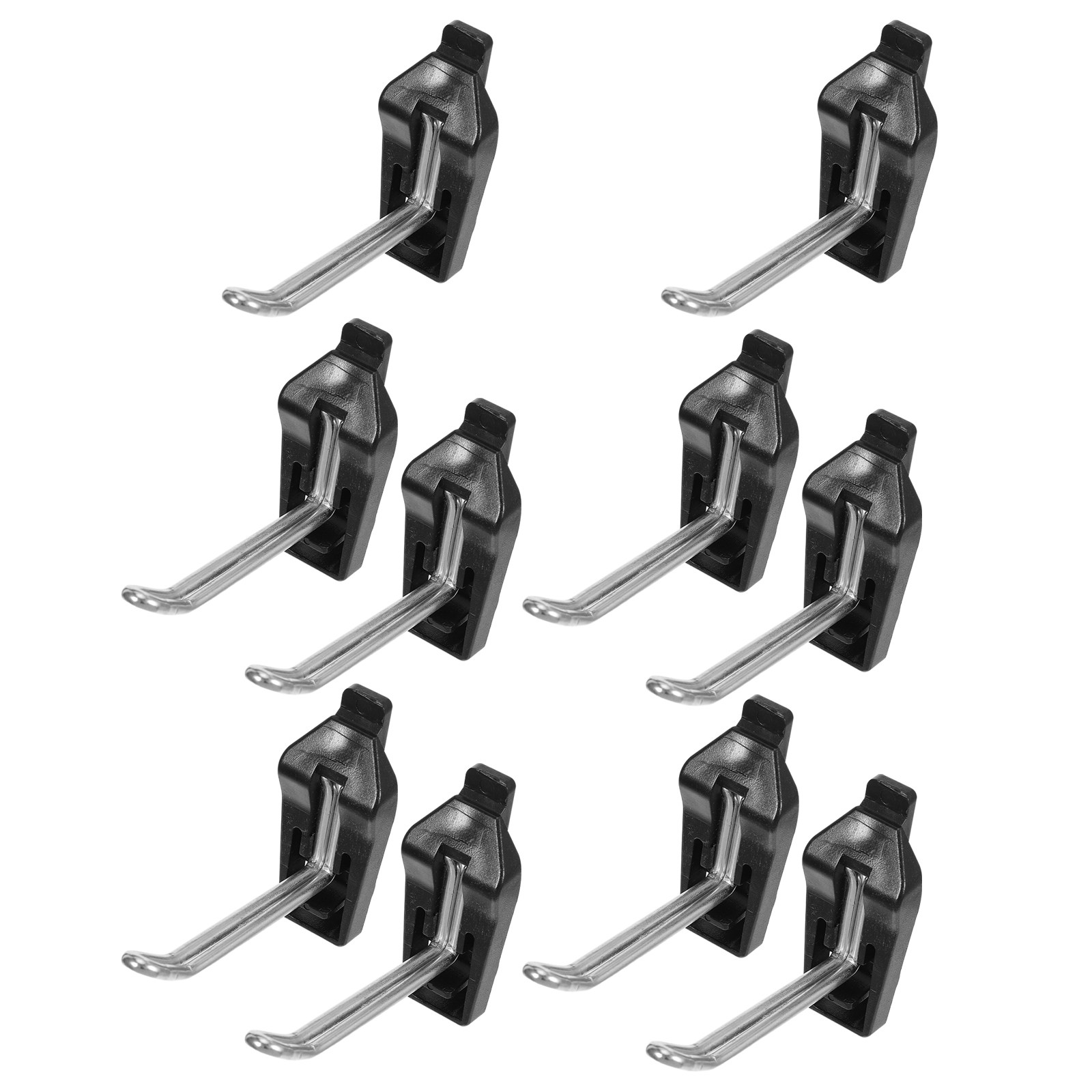 Power Tools Display Rack - 10 قطع من خطافات اللوح المثقب