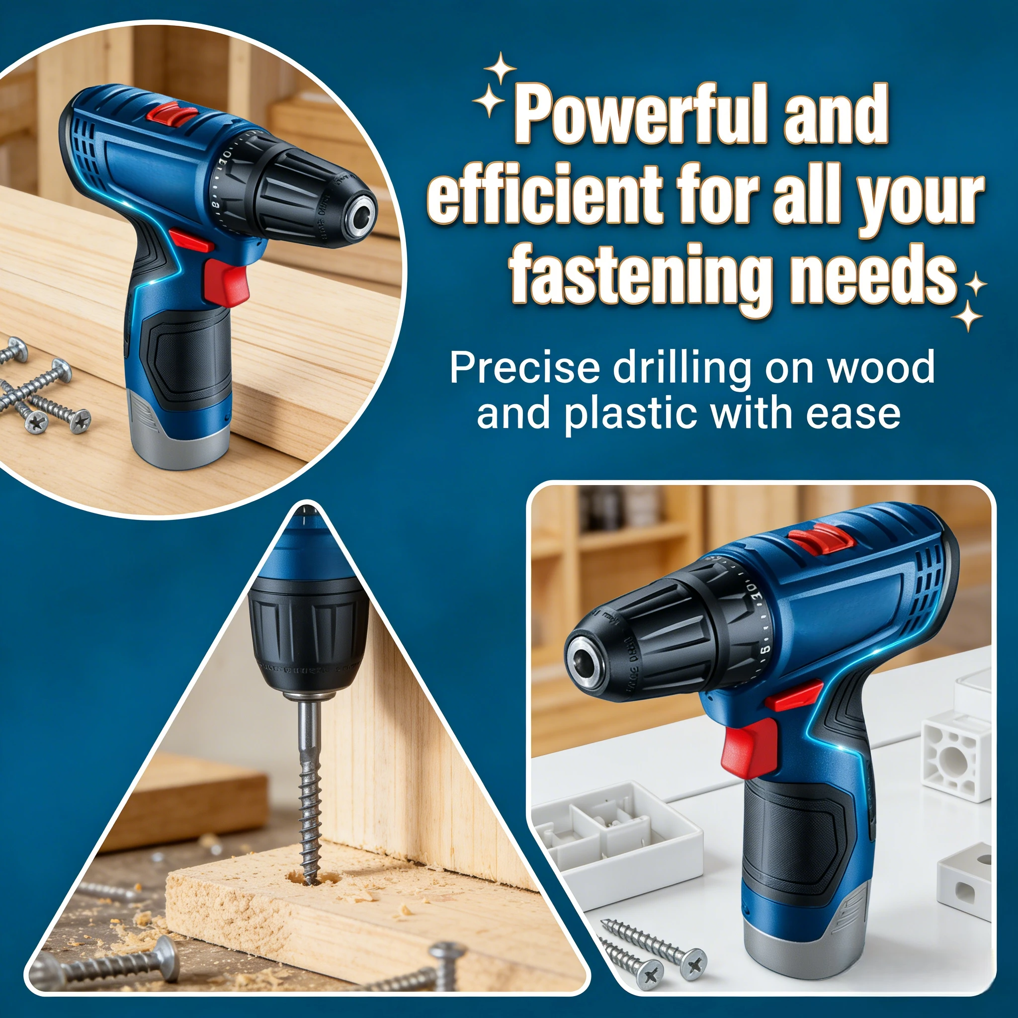 Power Tools Usa - مثقاب كهربائي بوش GSR 120-LI بقوة