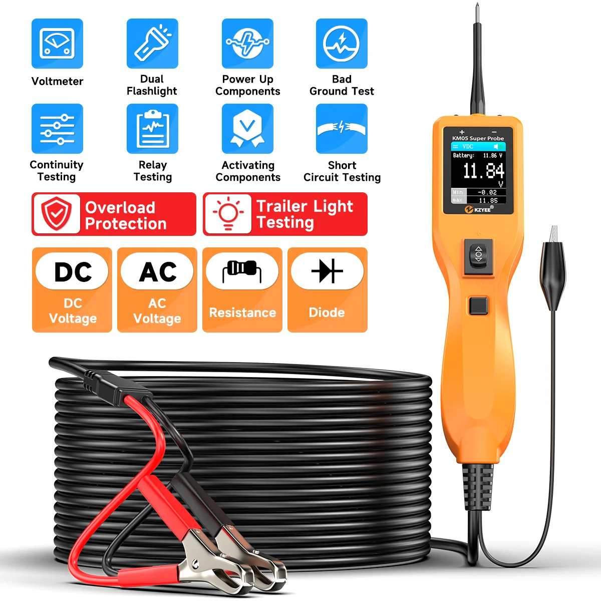سيارة الدائرة التحقيق عدة جهاز - مراجعة Power Tools Inspection وسعره