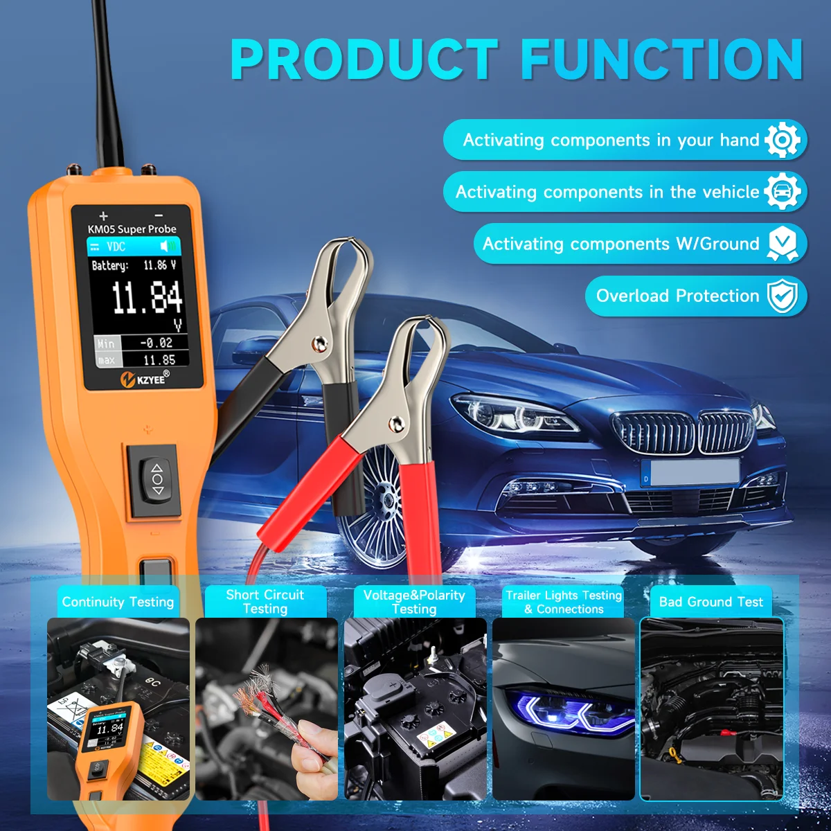 سيارة الدائرة التحقيق عدة جهاز - مراجعة Power Tools Inspection وسعره