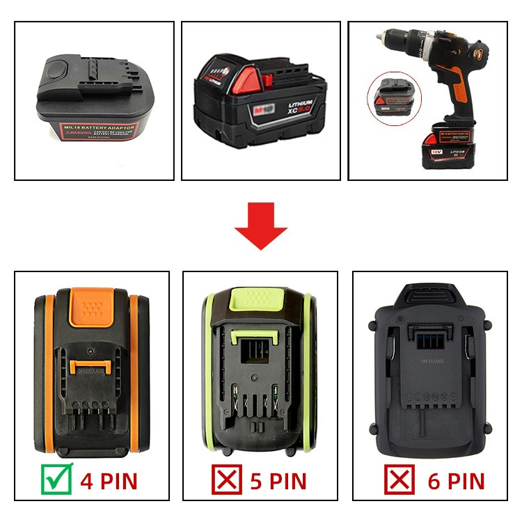 محول بطارية أداة كهربائية برتق - مراجعة Power Tools Orange وسعره