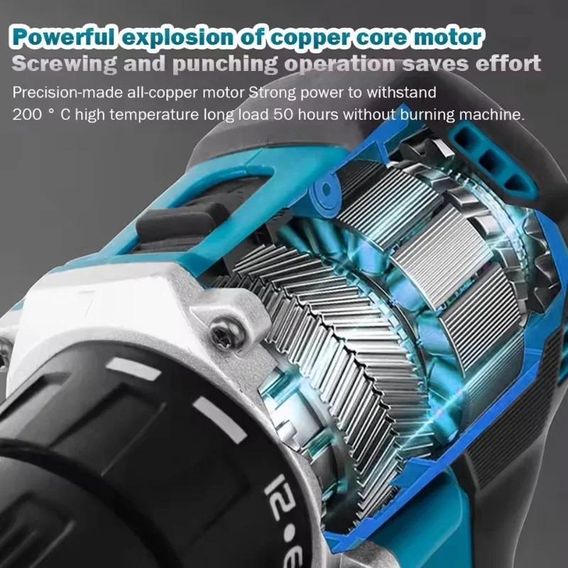 ماكيتا DDF487 مثقاب مطرقي لاسل - مراجعة Makita Drill Ddf484 وسعره