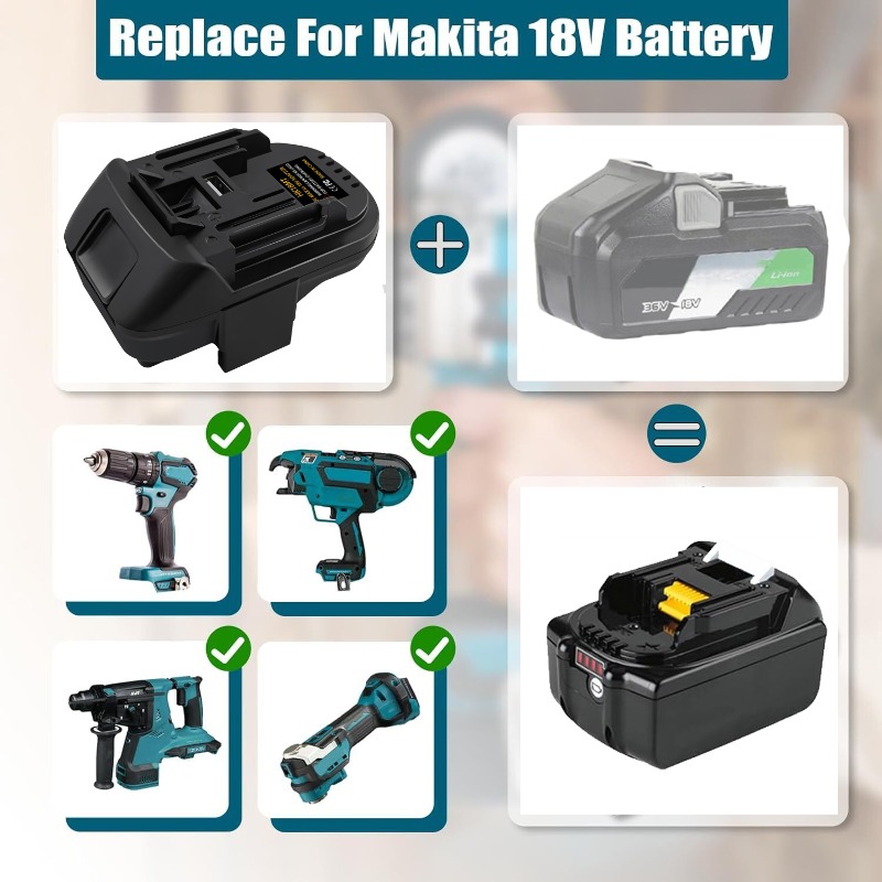محول بطارية ALASICKA طراز HK18 - مراجعة Power Tools Hikoki وسعره