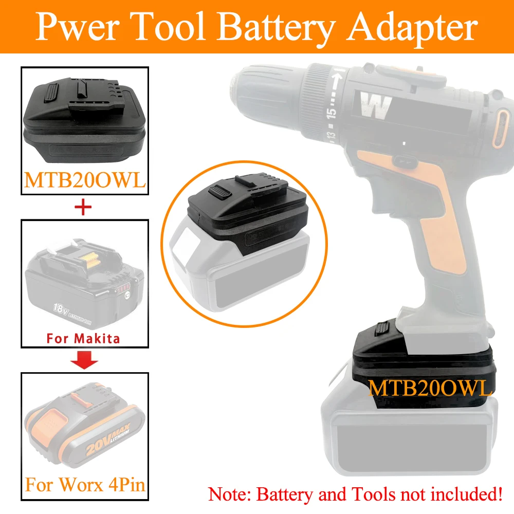 محول بطارية ليثيوم أيون لماكيت - مراجعة Power Tools Orange وسعره