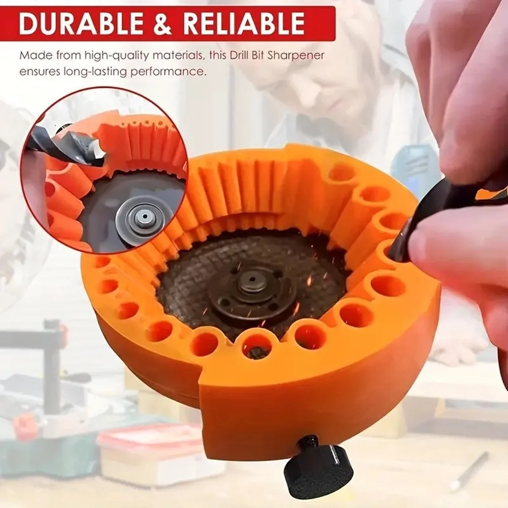 مبراة لقم الحفر الكهربائية من  - مراجعة Power Tools Orange وسعره