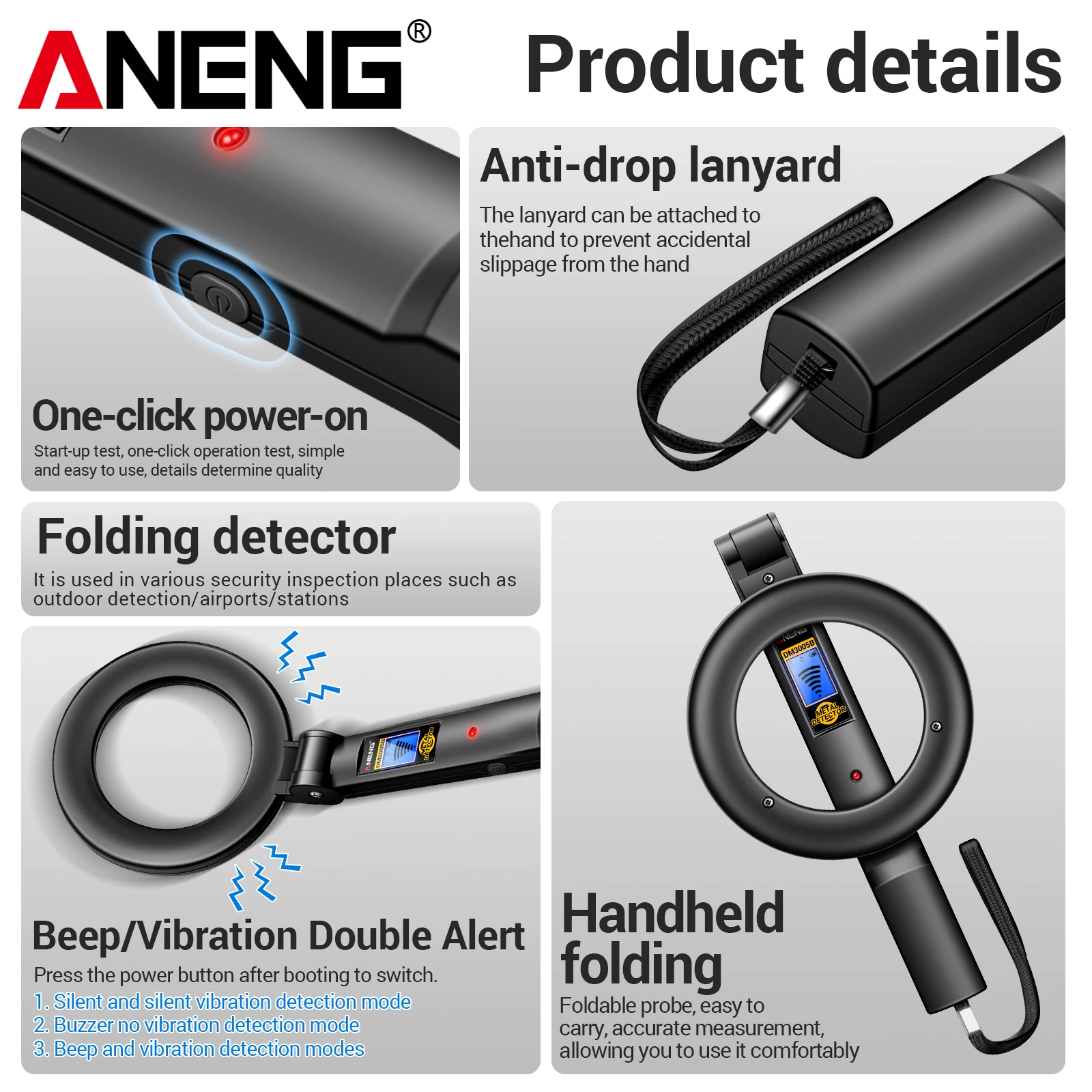 جهاز كشف المعادن المحمول ANENG - مراجعة Power Tools Inspection وسعره