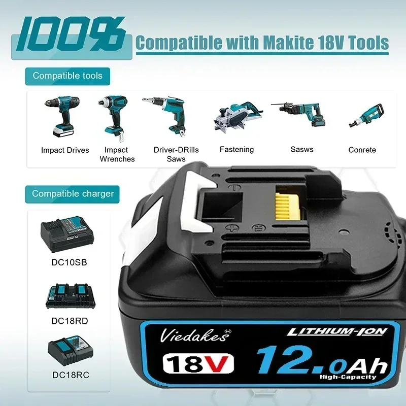 بطارية ليثيوم أيون 18 فولت 12. - مراجعة Makita Drill Ddf484 وسعره