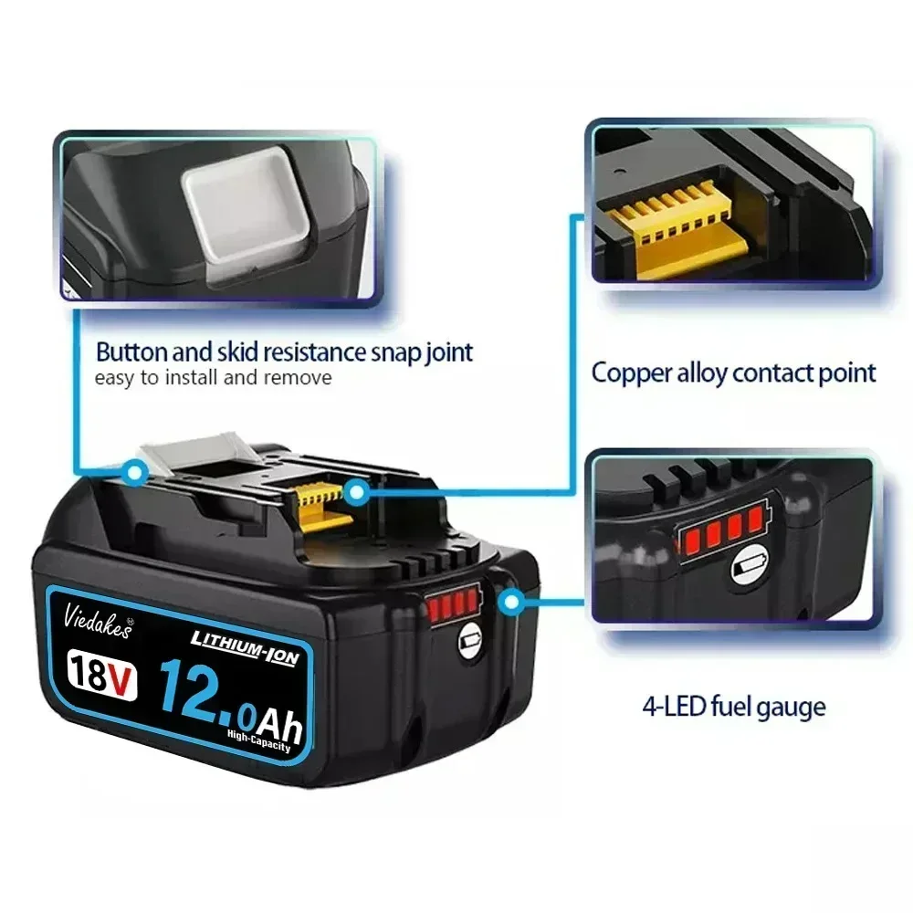 بطارية ليثيوم أيون 18 فولت 12. - مراجعة Makita Drill Ddf484 وسعره