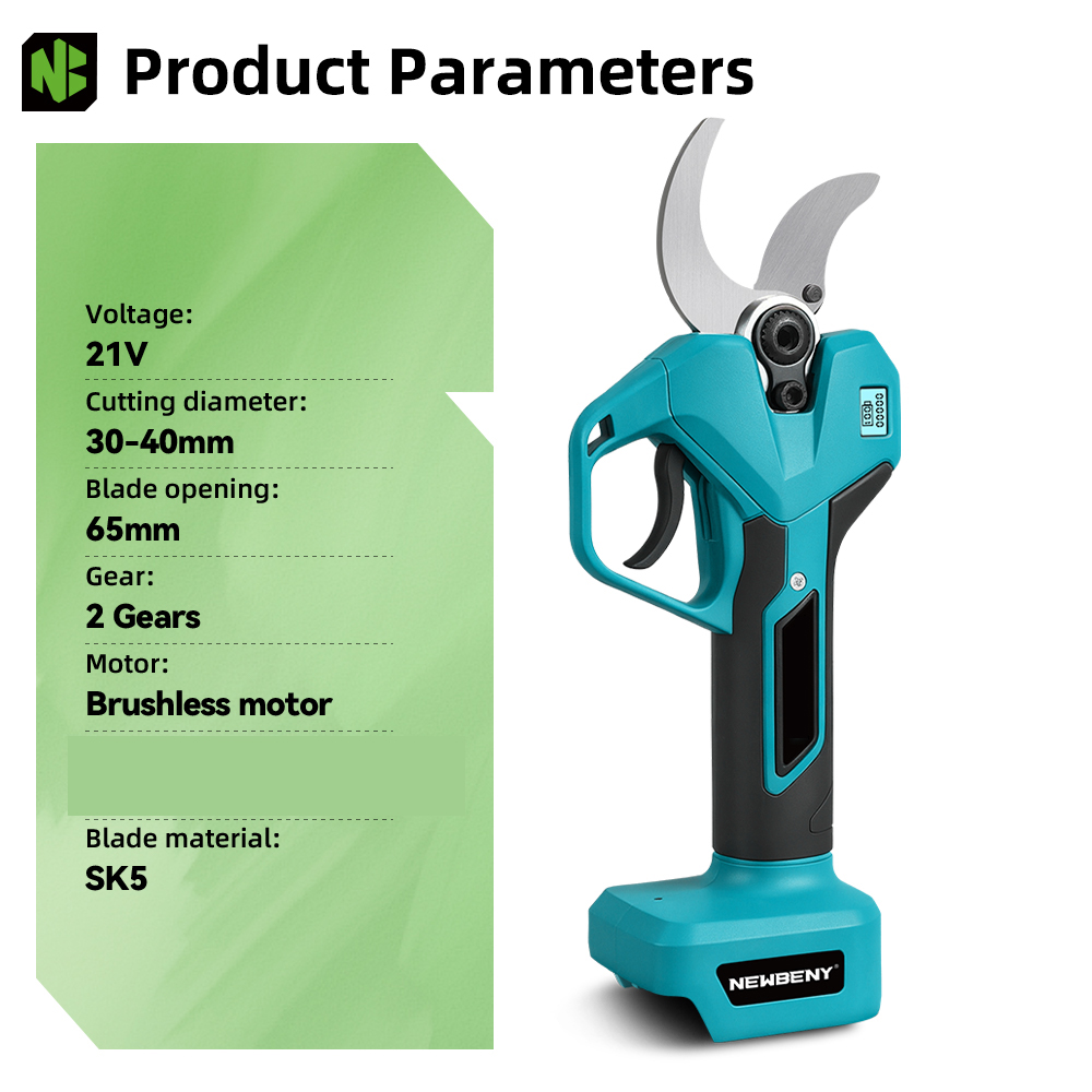 مقص تقليم كهربائي لاسلكي NEWBE - مراجعة Power Tools Usa وسعره