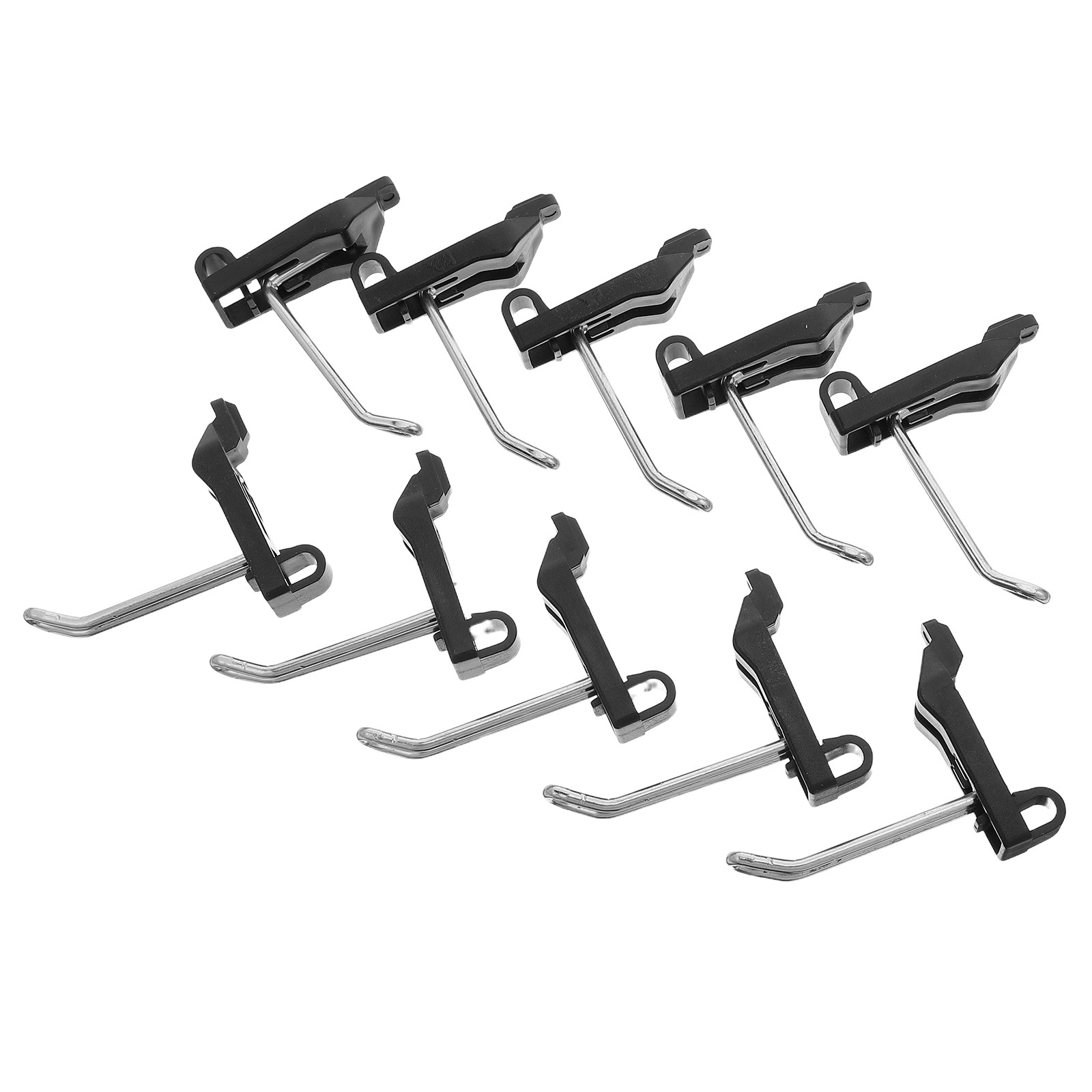 10 قطع من خطافات اللوح المثقب  - مراجعة Power Tools Display Rack وسعره