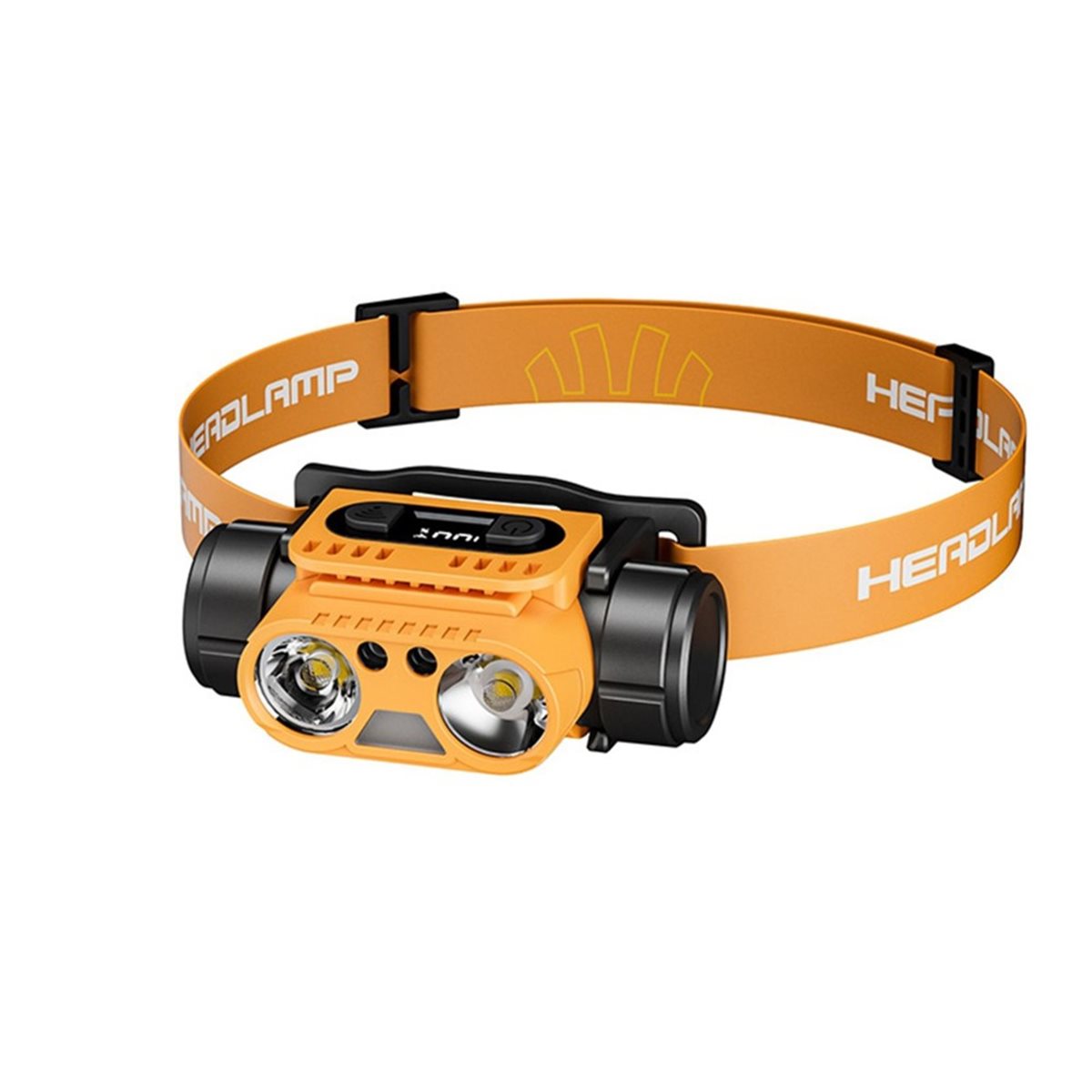 مصباح رأس LED قوي قابل لإعادة  - مراجعة Power Tools Orange وسعره