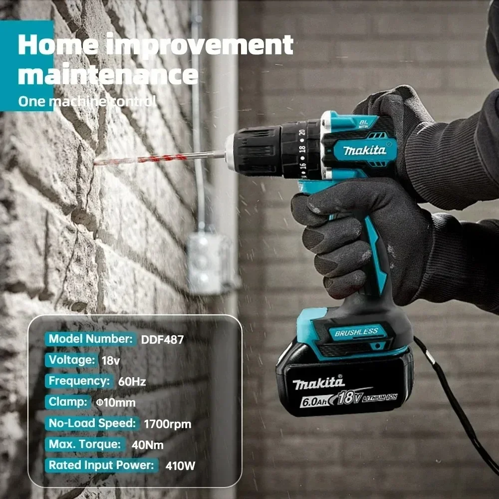 مثقاب ماكيتا الأصلي DDF487 الل - مراجعة Makita Drill Ddf484 وسعره